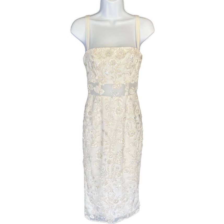 Dress The Population Willow Beaded Lace Midi Dress Size S New - Premium  from Dress The Population - Just $229! Shop now at Finds For You
