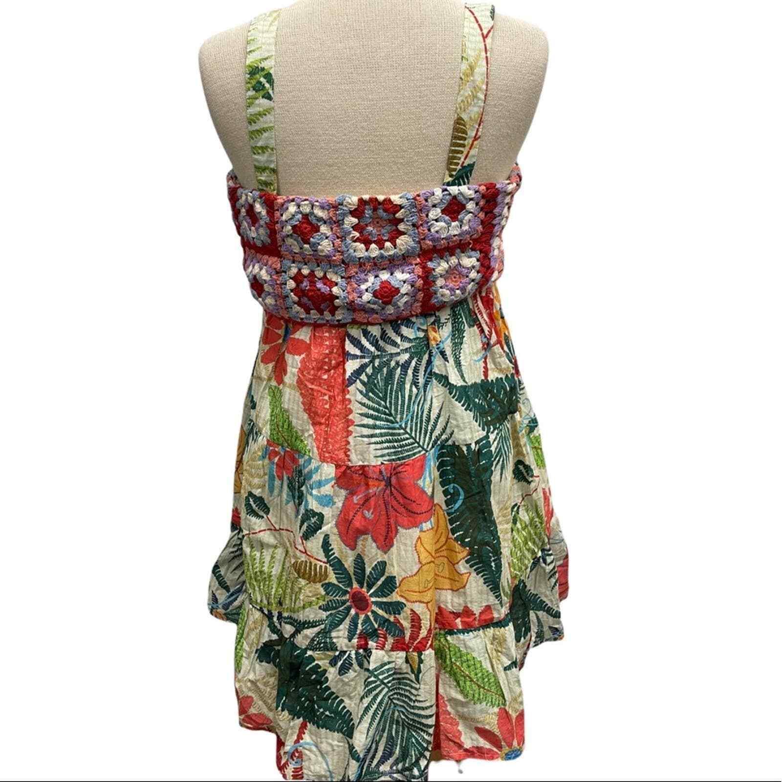 Farm Rio x Anthropologie Crochet Mini Dress Size Small NEW - Premium Clothing, Shoes & Accessories:Women:Women's Clothing:Dresses from Farm Rio - Just $150.29! Shop now at Finds For You