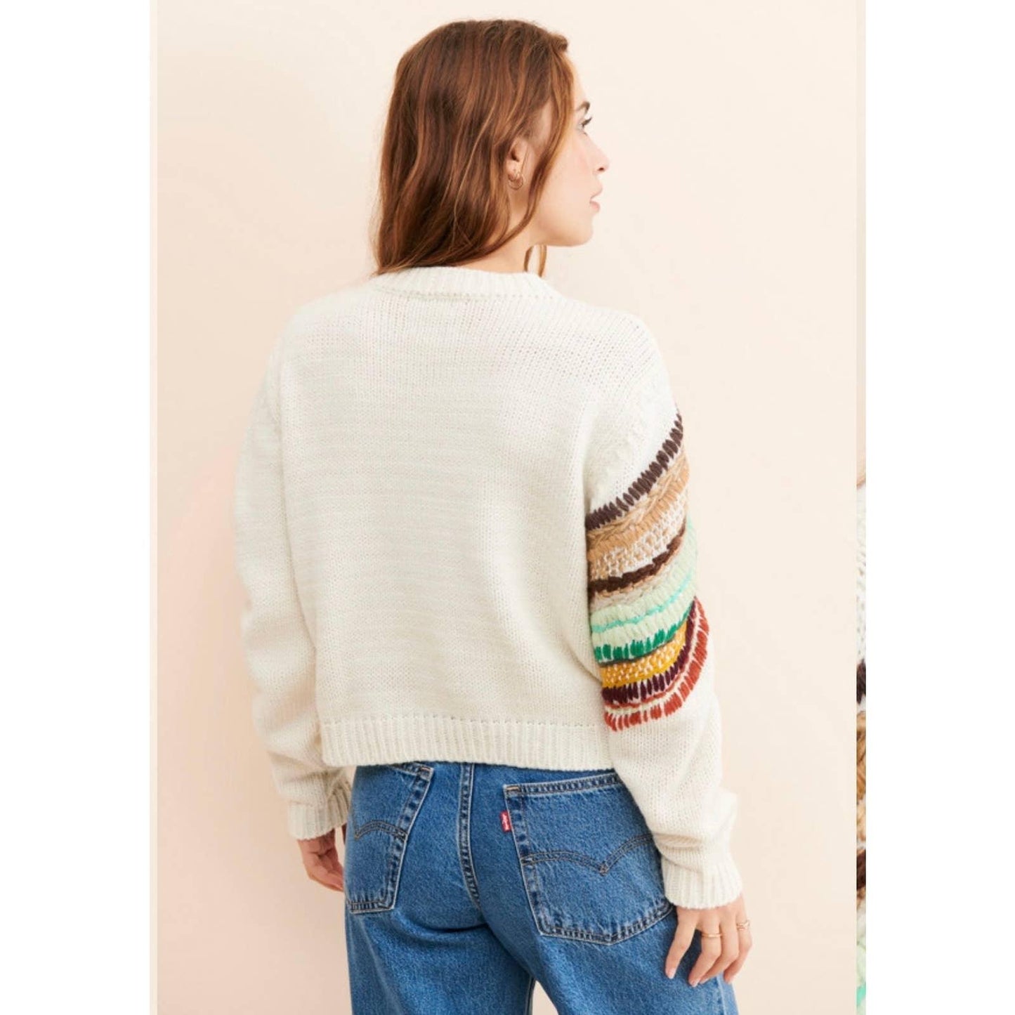 Mandinga Abacus Earth Pullover Organic Knit Sweater Size M Sustainable Fashion - Premium  from Mandinga - Just $199.00! Shop now at Finds For You