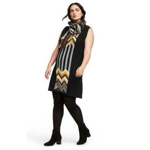 Missoni Women's Zig Zag Stripes Patchwork Sleeveless Crewneck Sweater Dress M - Premium Clothing, Shoes & Accessories:Women:Women's Clothing:Dresses from Missoni - Just $49.23! Shop now at Finds For You