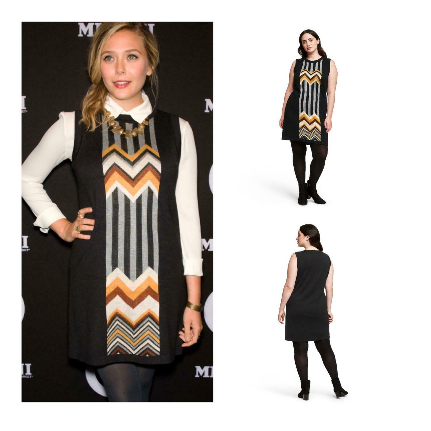 Missoni Women's Zig Zag Stripes Patchwork Sleeveless Crewneck Sweater Dress M - Premium Clothing, Shoes & Accessories:Women:Women's Clothing:Dresses from Missoni - Just $49.23! Shop now at Finds For You