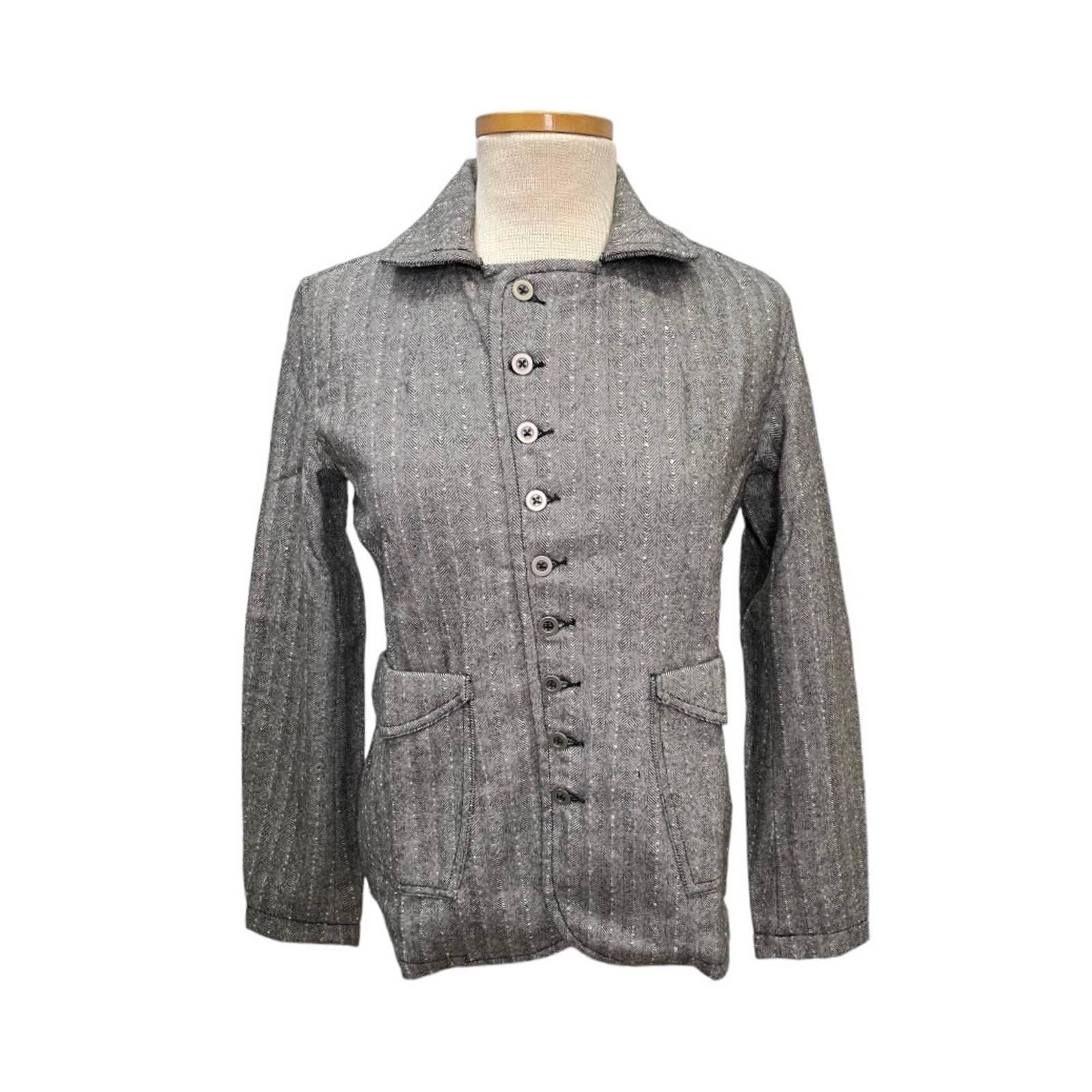 Free People x Sandrine Rose Herringbone Jacket Coat Size XS New - Premium  from Free People - Just $89.00! Shop now at Finds For You