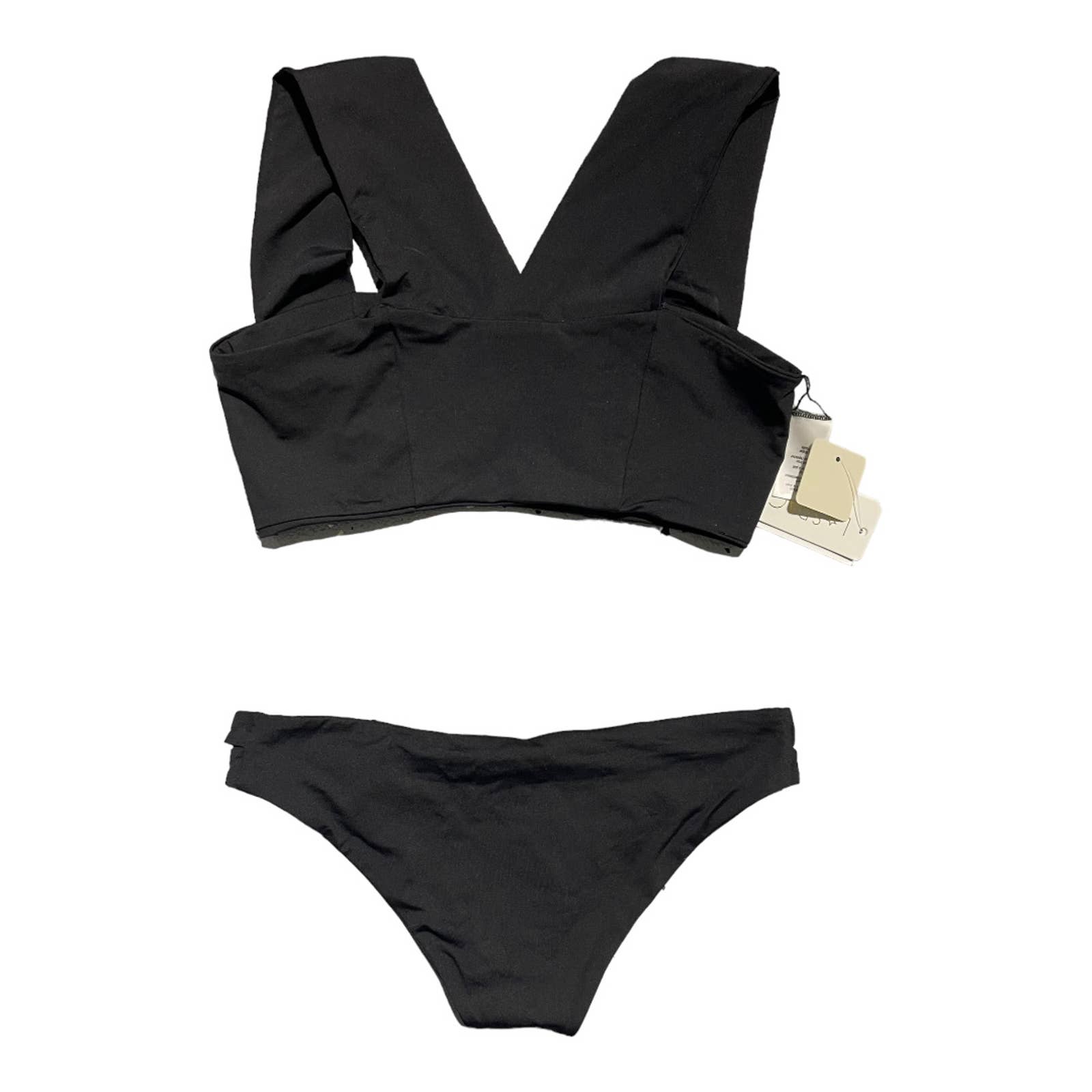 L*SPACE Revolve Convertible Set Parker Bikini Top D Cup Estella Bottom M New - Premium  from L*SPACE - Just $89.0! Shop now at Finds For You