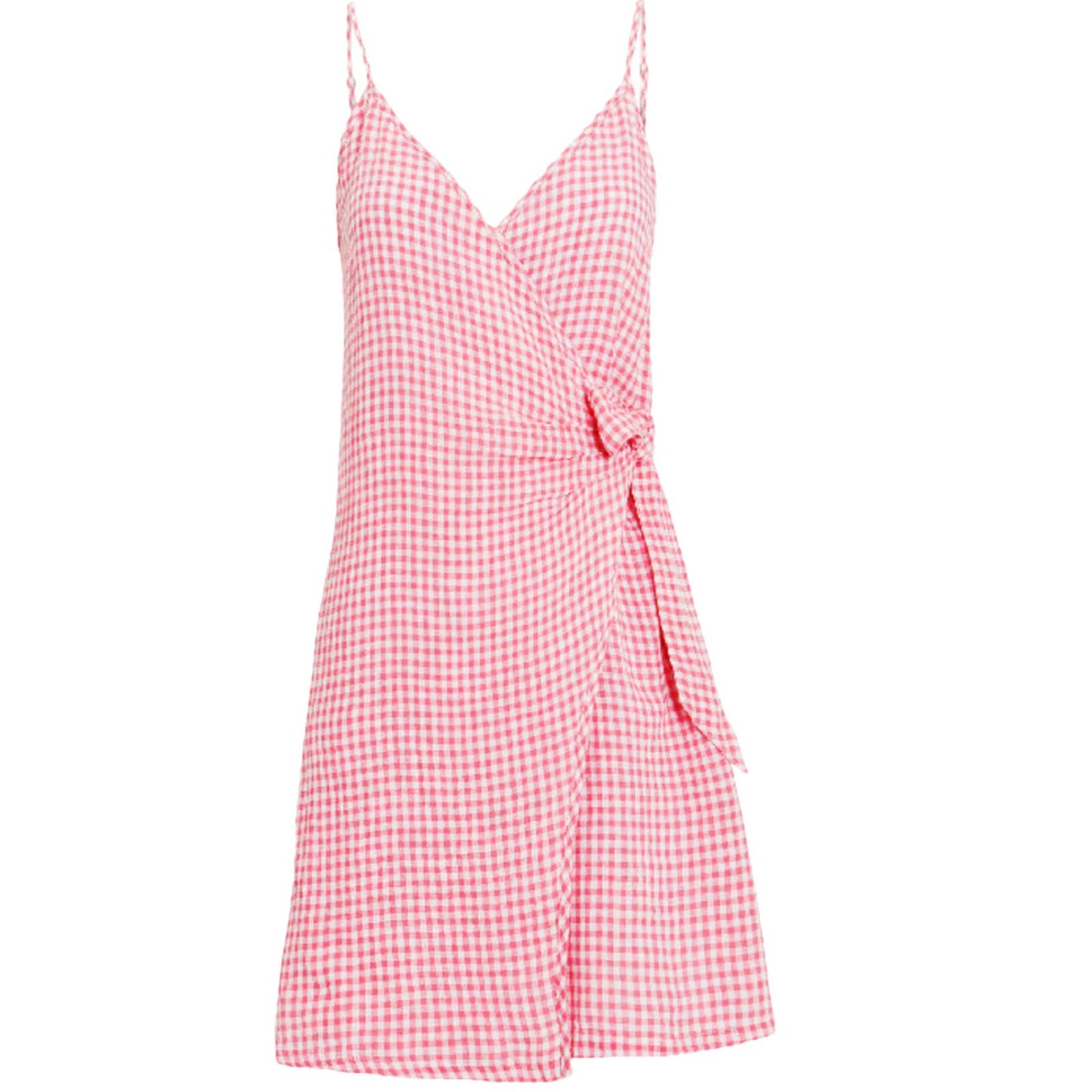 RAILS Malia Pink Gingham Wrap Mini Dress Sundress Size Extra Small - Premium  from Rails - Just $104.49! Shop now at Finds For You
