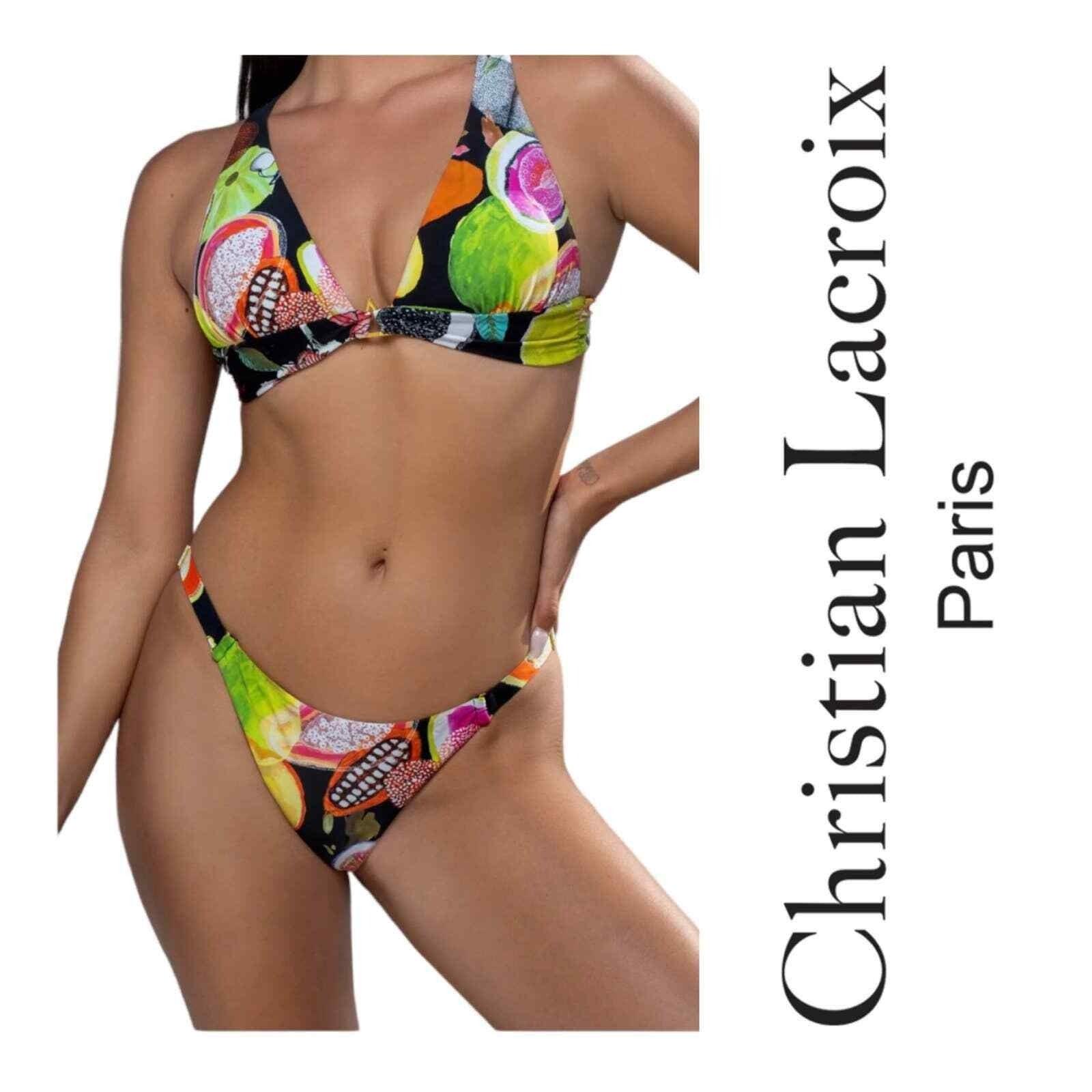 Swiminista Christian Lacroix Cheer Bikini Top & Brave Bottom Swimsuit S Manos - Premium Clothing, Shoes & Accessories:Baby:Baby & Toddler Clothing:Bottoms from Christian Lacroix - Just $79.00! Shop now at Finds For You