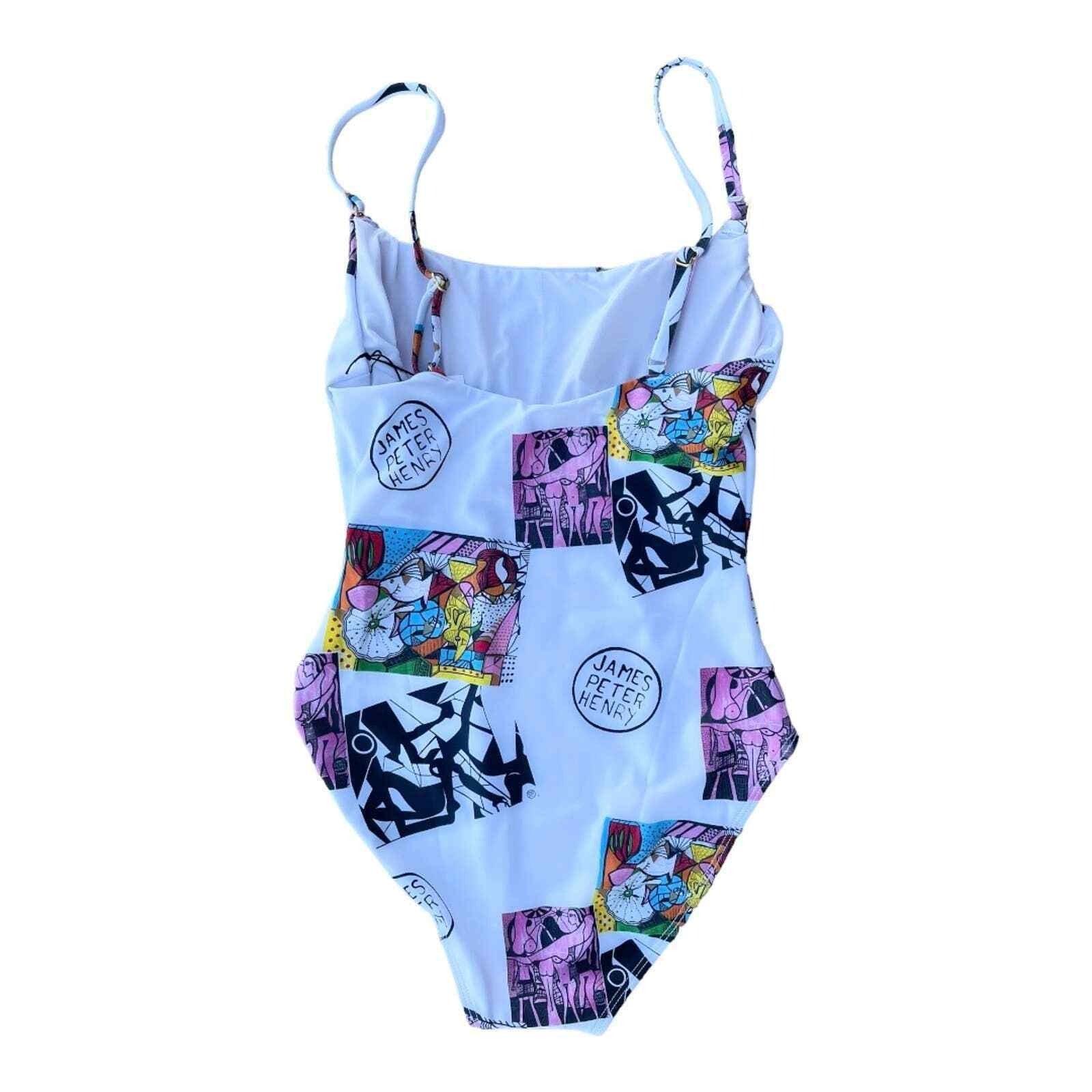Swiminista James Peter Henry Marvelous Artwork Toss One Piece Swimsuit Size M - Premium Clothing, Shoes & Accessories:Baby:Baby & Toddler Clothing:Bottoms from Swiminista - Just $79.00! Shop now at Finds For You