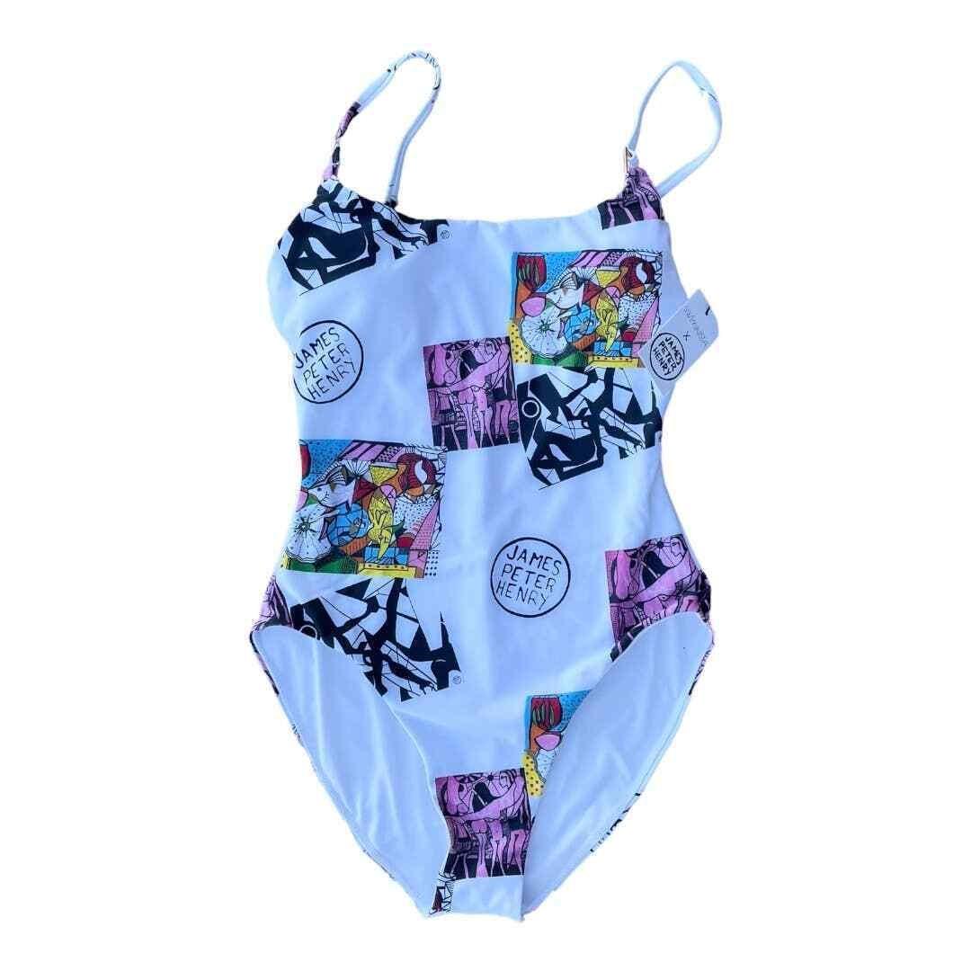 Swiminista James Peter Henry Marvelous Artwork Toss One Piece Swimsuit Size S - Premium Clothing, Shoes & Accessories:Baby:Baby & Toddler Clothing:Bottoms from Swiminista - Just $79.00! Shop now at Finds For You