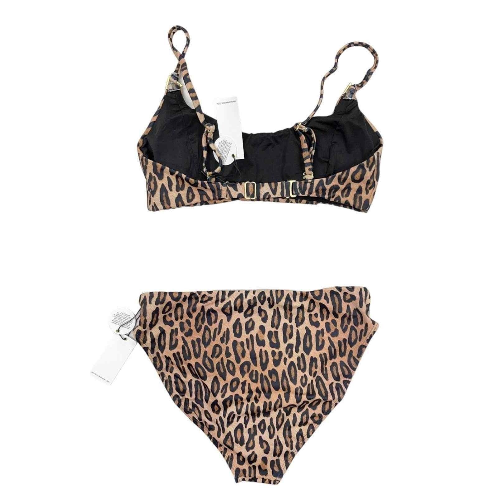 Swiminista Play Leopard Bikini Top Fabulous Bottom Bathing Suit Swim Size L New - Premium Clothing, Shoes & Accessories:Baby:Baby & Toddler Clothing:Bottoms from Swiminista - Just $79.00! Shop now at Finds For You