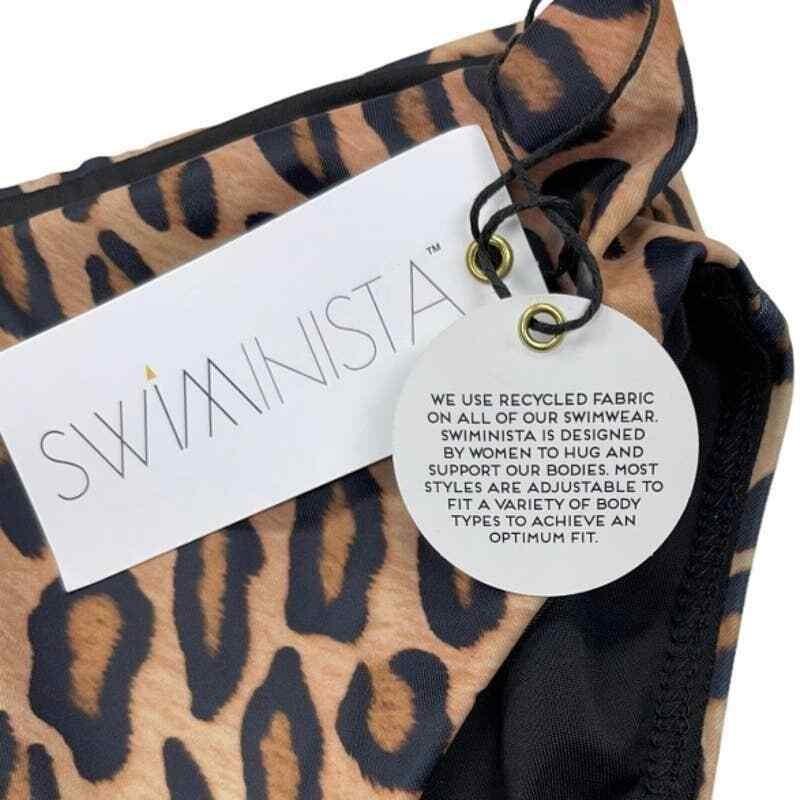 Swiminista Play Leopard Bikini Top Fabulous Bottom Bathing Suit Swim Size M New - Premium Clothing, Shoes & Accessories:Baby:Baby & Toddler Clothing:Bottoms from Swiminista - Just $79.00! Shop now at Finds For You