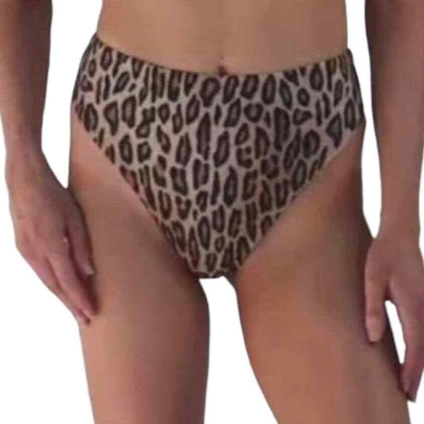 Swiminista Play Leopard Bikini Top Fabulous Bottom Bathing Suit Swim Size M New - Premium Clothing, Shoes & Accessories:Baby:Baby & Toddler Clothing:Bottoms from Swiminista - Just $79.00! Shop now at Finds For You