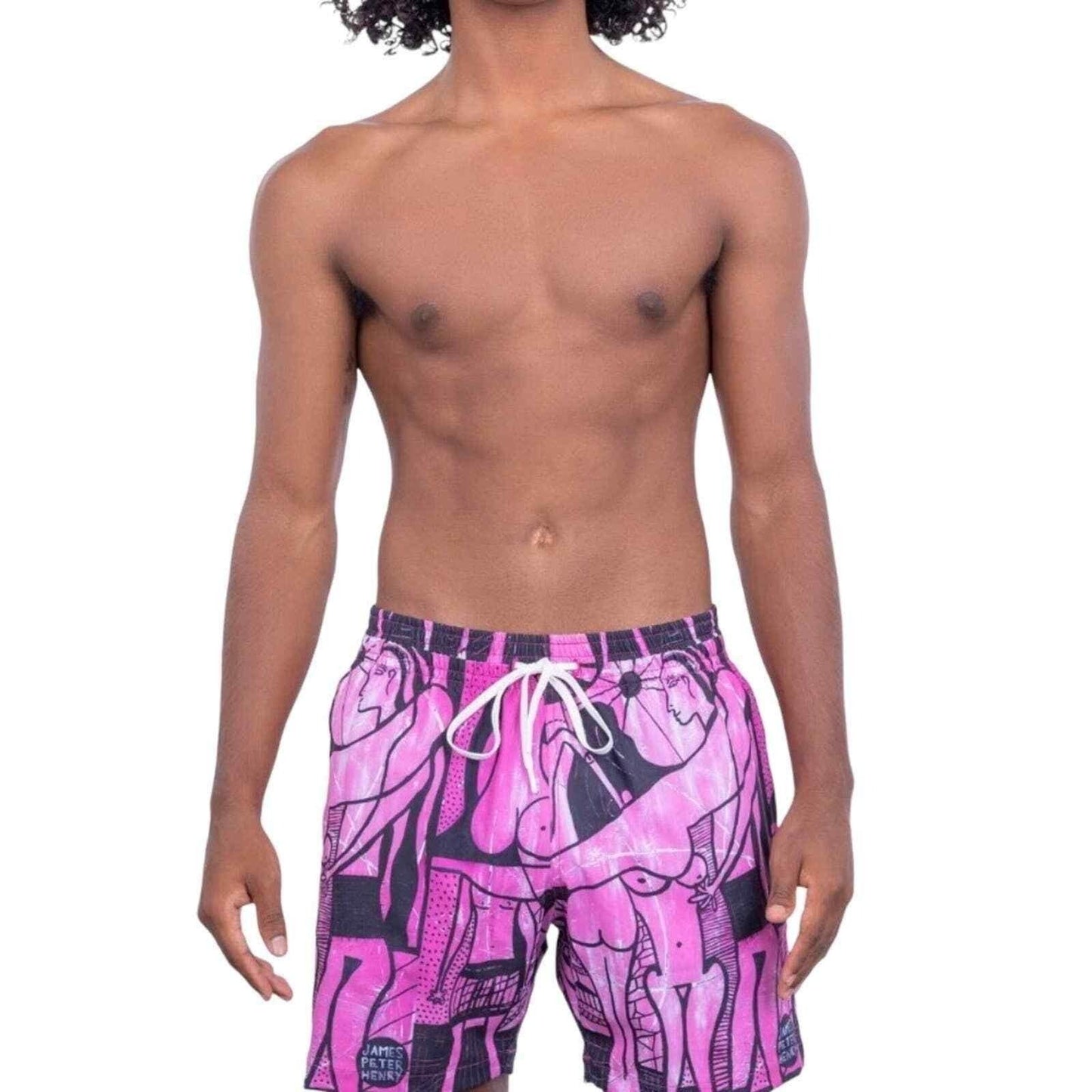 Swiminista x James Peter Henry Abstract Beach Activities Board Shorts Swim L - Premium Clothing, Shoes & Accessories:Baby:Baby & Toddler Clothing:Bottoms from Swininista - Just $59.00! Shop now at Finds For You