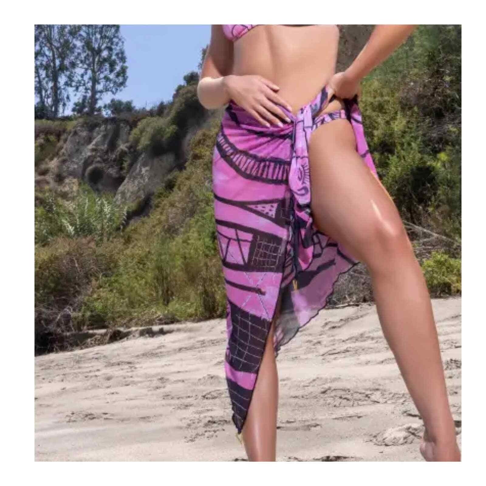 Swiminista x James Peter Henry Beach Activities Superb Long Sarong New Pink - Premium Clothing, Shoes & Accessories:Baby:Baby & Toddler Clothing:Bottoms from Christian Lacroix - Just $68.00! Shop now at Finds For You