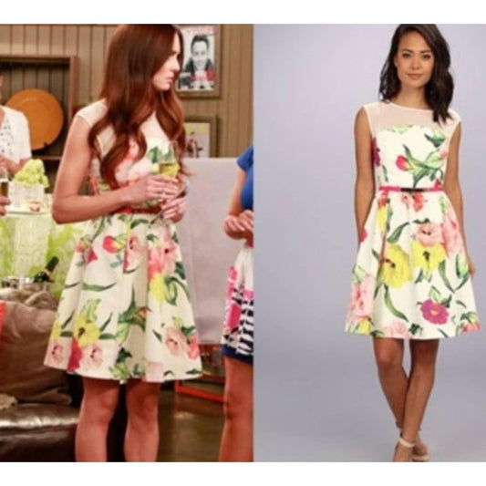 Ted Baker Iberis Floral Skater Dress - Size 3 (Ted 8 US) - As Seen on TV! - Premium  from Ted Baker - Just $119.00! Shop now at Finds For You